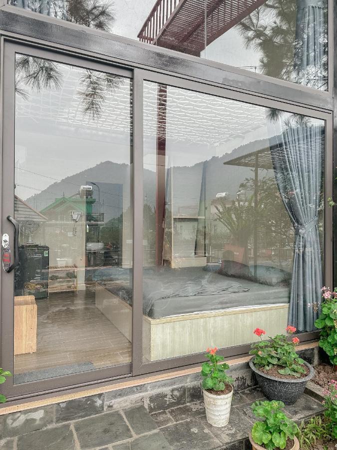 Bach Xanh House. Triangle Bungalow Tam Ðảo Exteriör bild