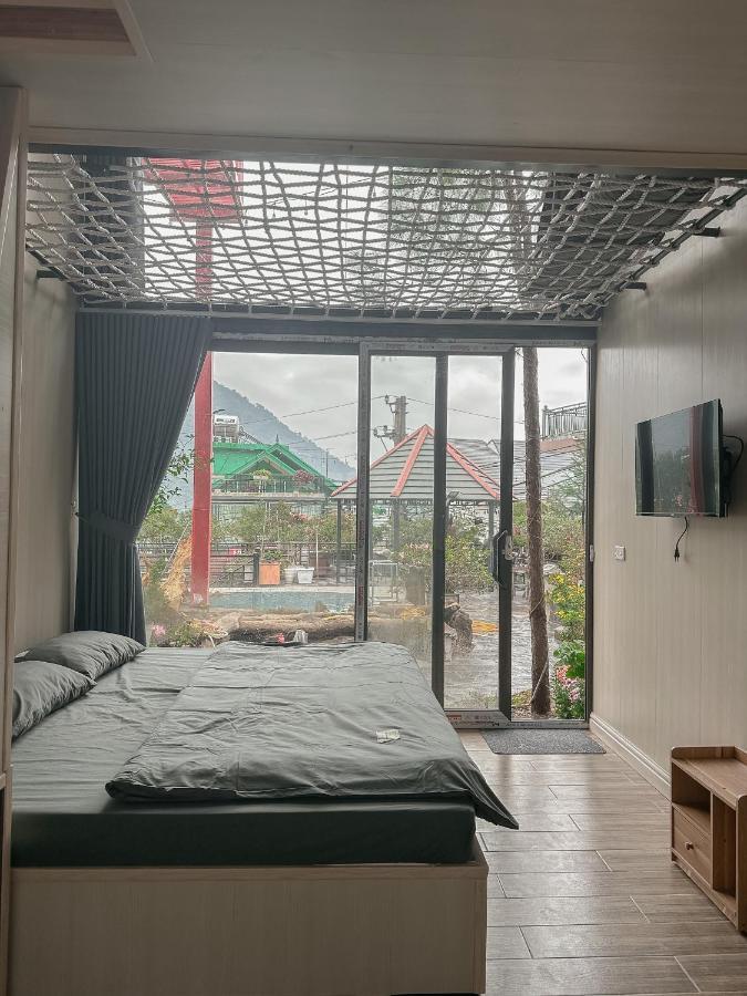 Bach Xanh House. Triangle Bungalow Tam Ðảo Exteriör bild