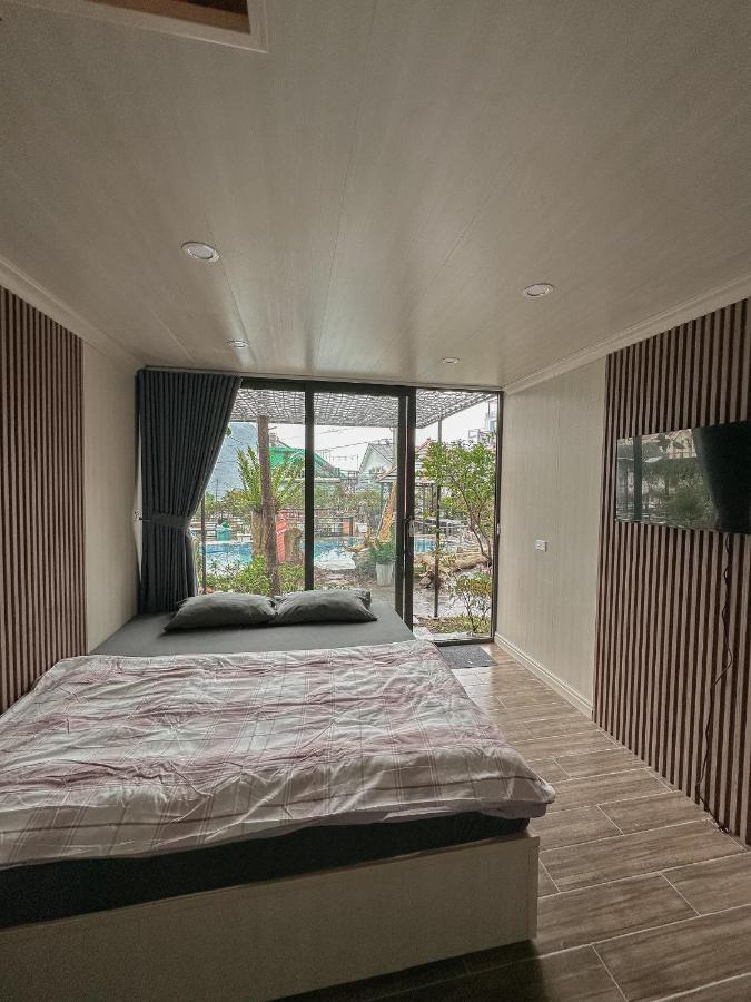 Bach Xanh House. Triangle Bungalow Tam Ðảo Exteriör bild