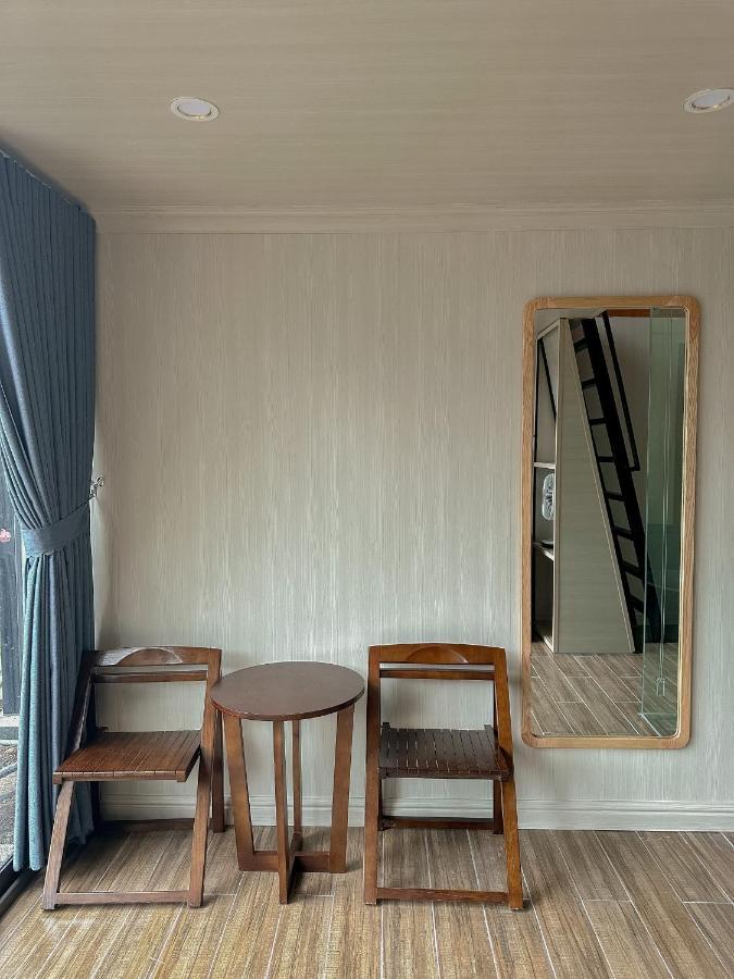 Bach Xanh House. Triangle Bungalow Tam Ðảo Exteriör bild