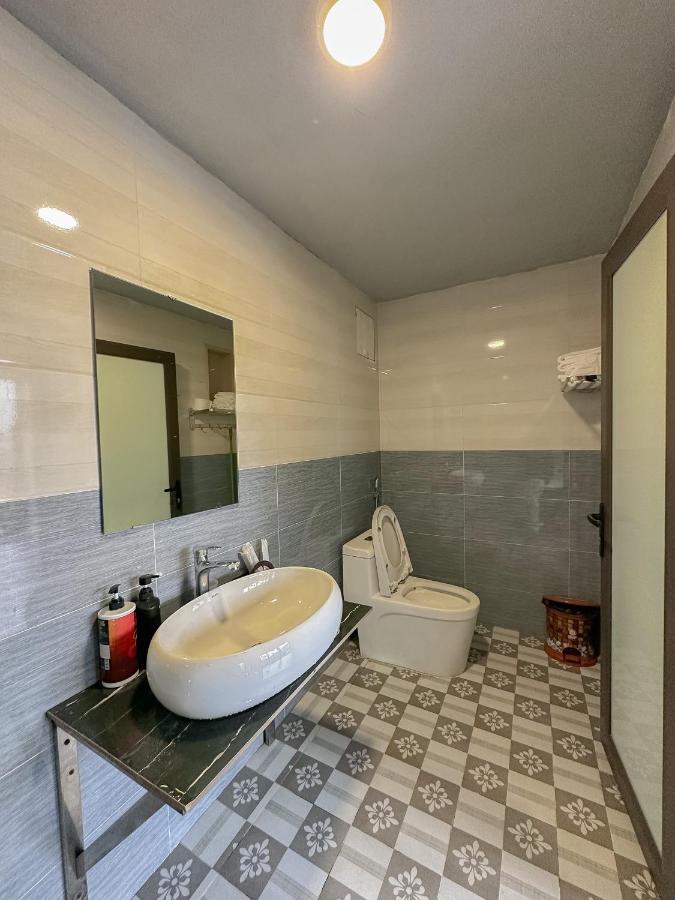 Bach Xanh House. Triangle Bungalow Tam Ðảo Exteriör bild